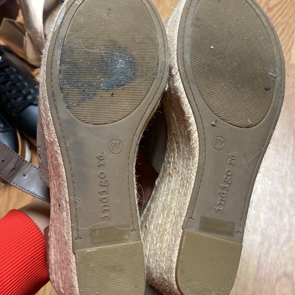 Zara style platform wedge espadrille sandals - Picture 5 of 6